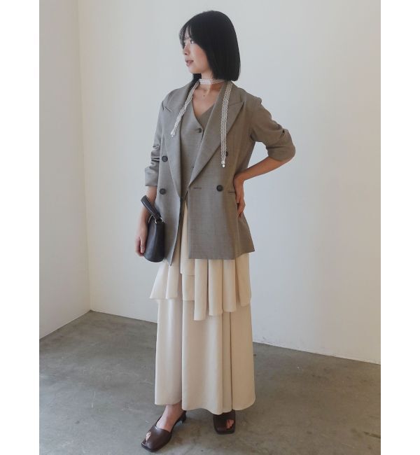 LAGUNAMOON「カフスダブルテーラードジャケット」|テーラードジャケット|