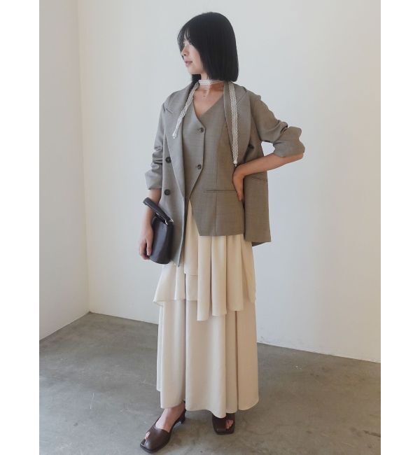 LAGUNAMOON「カフスダブルテーラードジャケット」|テーラードジャケット|