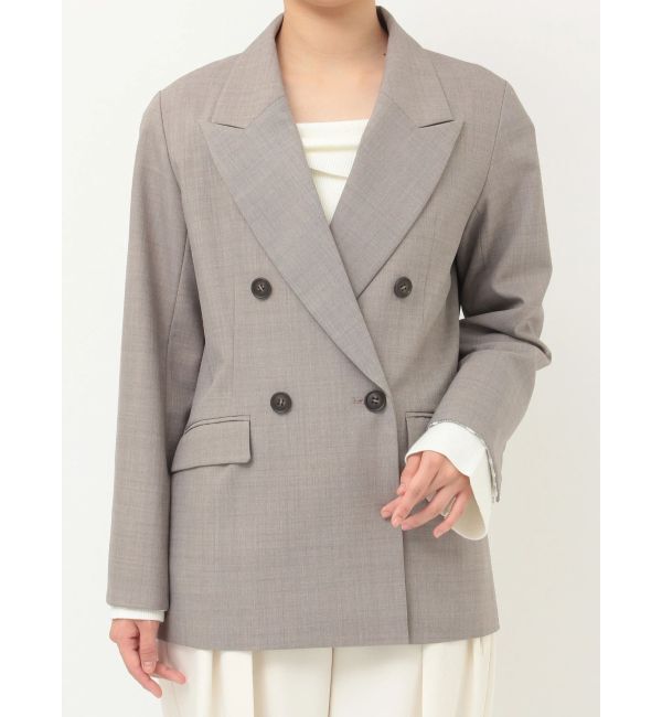 LAGUNAMOON「カフスダブルテーラードジャケット」|テーラードジャケット|