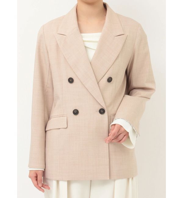 LAGUNAMOON「カフスダブルテーラードジャケット」|テーラードジャケット|