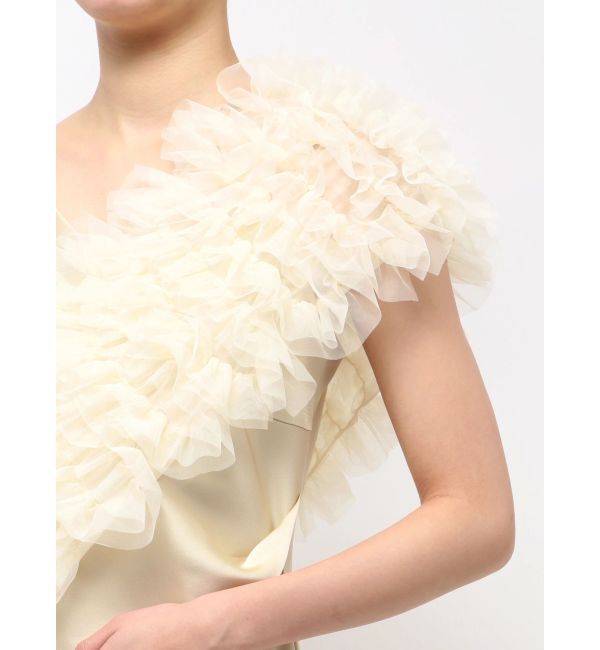 LAGUNAMOON「【ソンイさんコラボ】LADYチュールショールキャミドレス」|ドレス|