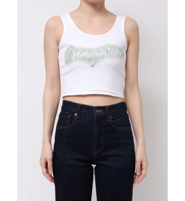 EVRIS「スプレーグラフィックタンクトップ」|タンクトップ|