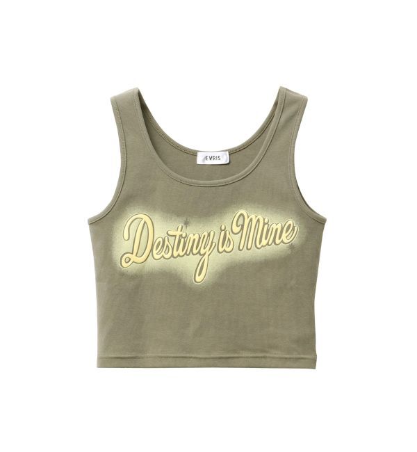 EVRIS「スプレーグラフィックタンクトップ」|タンクトップ|