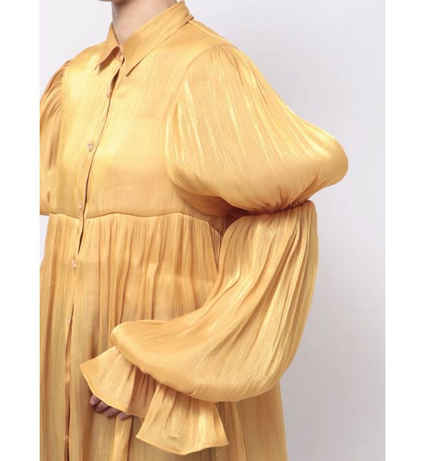 jouetie「ボリュームスリーブシアーシャツ」|シャツ・ブラウス|