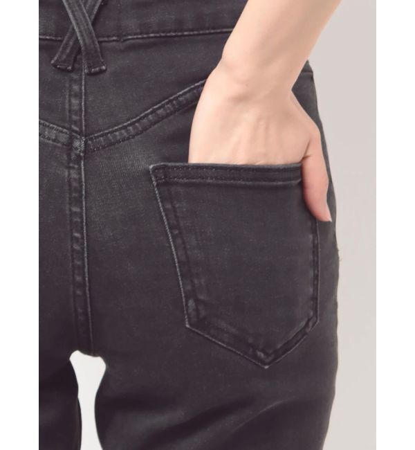 jouetie「レースフリルフレアデニム」|デニム|