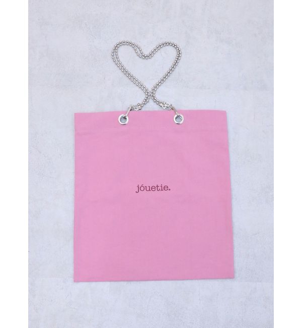 jouetie「jouetieチェーントートBAG」|トートバッグ|ピンク