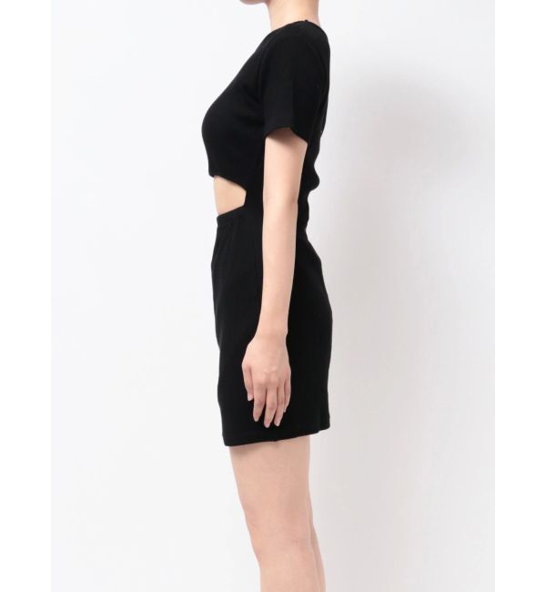 GYDA「WAIST OPEN 2WAYテレコワンピース」|ワンピース|