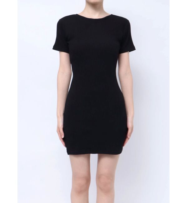 GYDA「WAIST OPEN 2WAYテレコワンピース」|ワンピース|