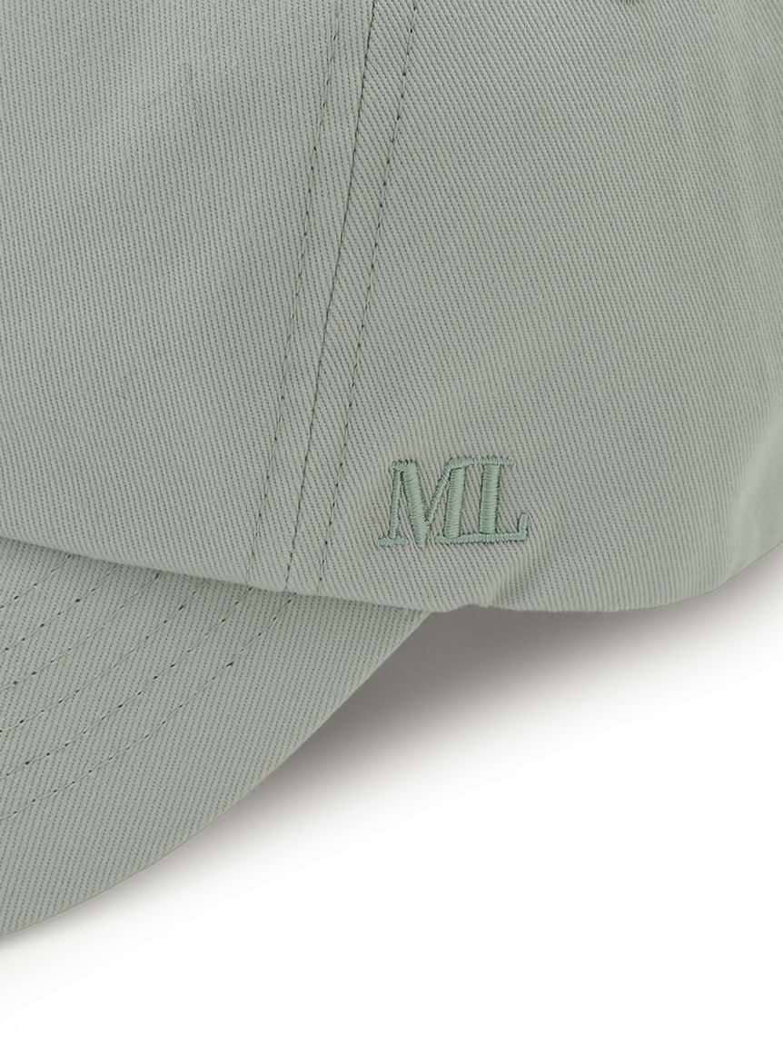Mila Owen「ポイントロゴ刺繍キャップ」|キャップ・キャスケット|