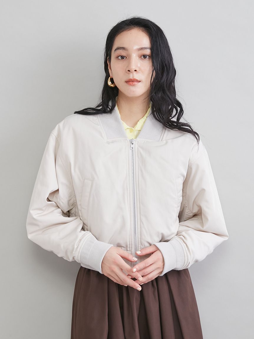 Mila Owen「ショートMA-1」|ブルゾン・スタジャン|