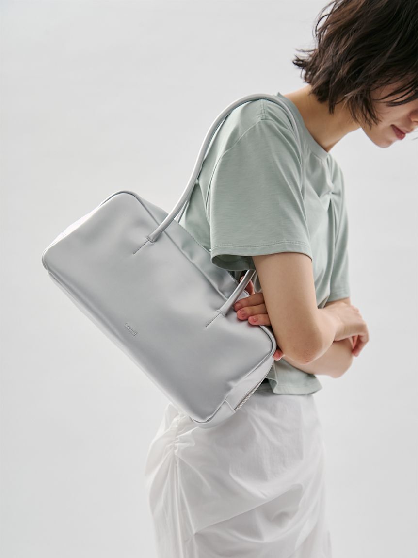 emmi atelier「レザーボストンバッグ」|ボストンバッグ|