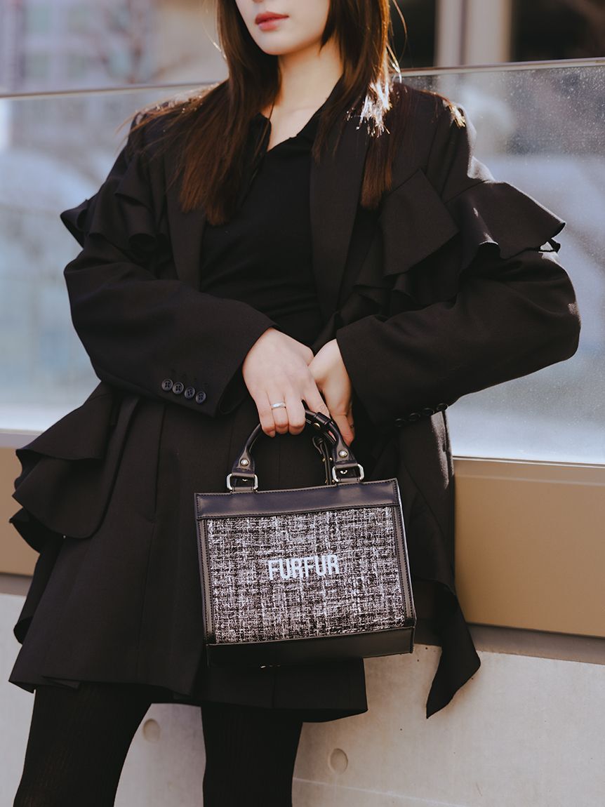 FURFUR「フリルデザインテーラードジャケット」|テーラードジャケット|