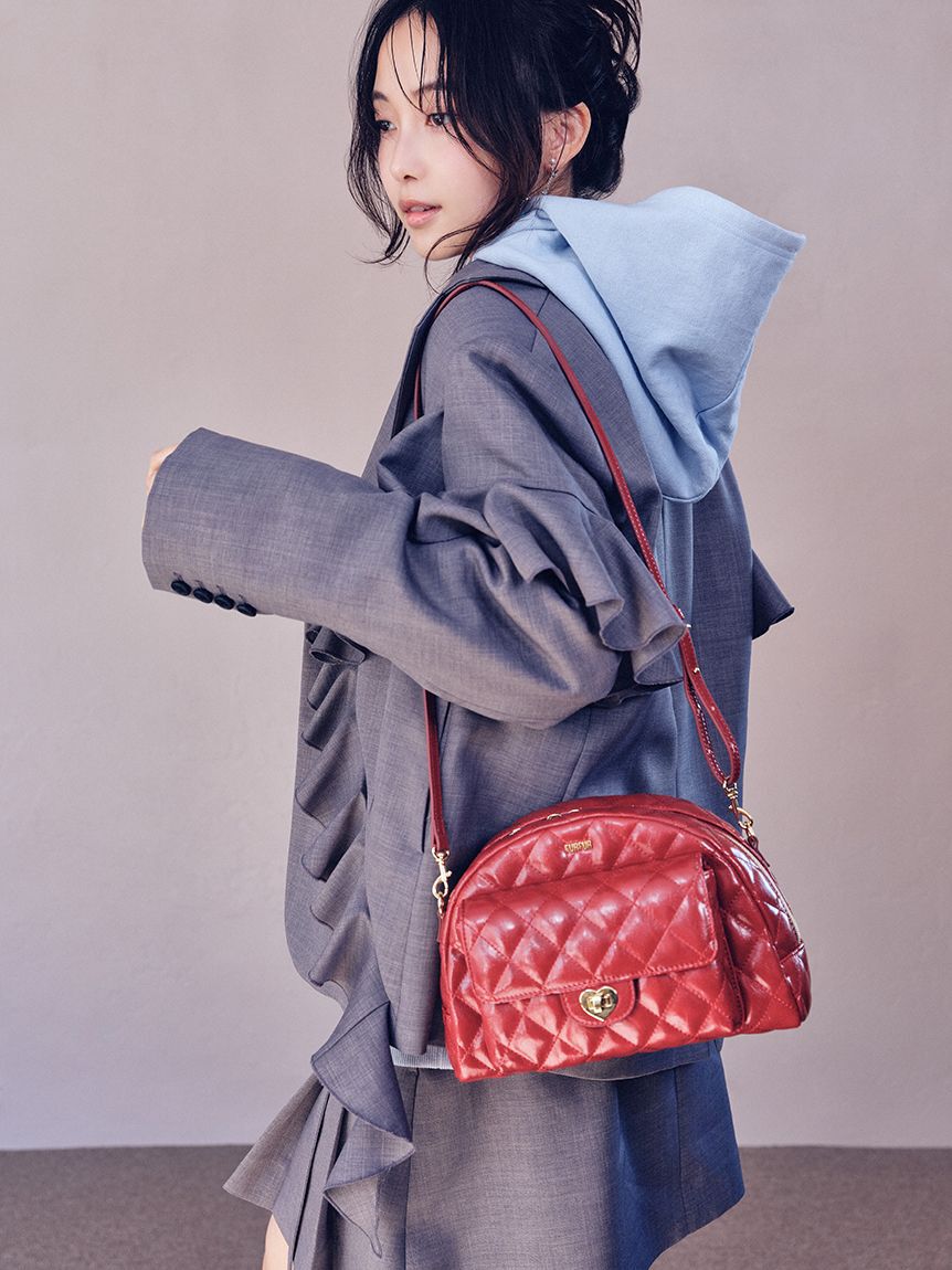 FURFUR「ベルト付きタックミニスカート」|スカート|