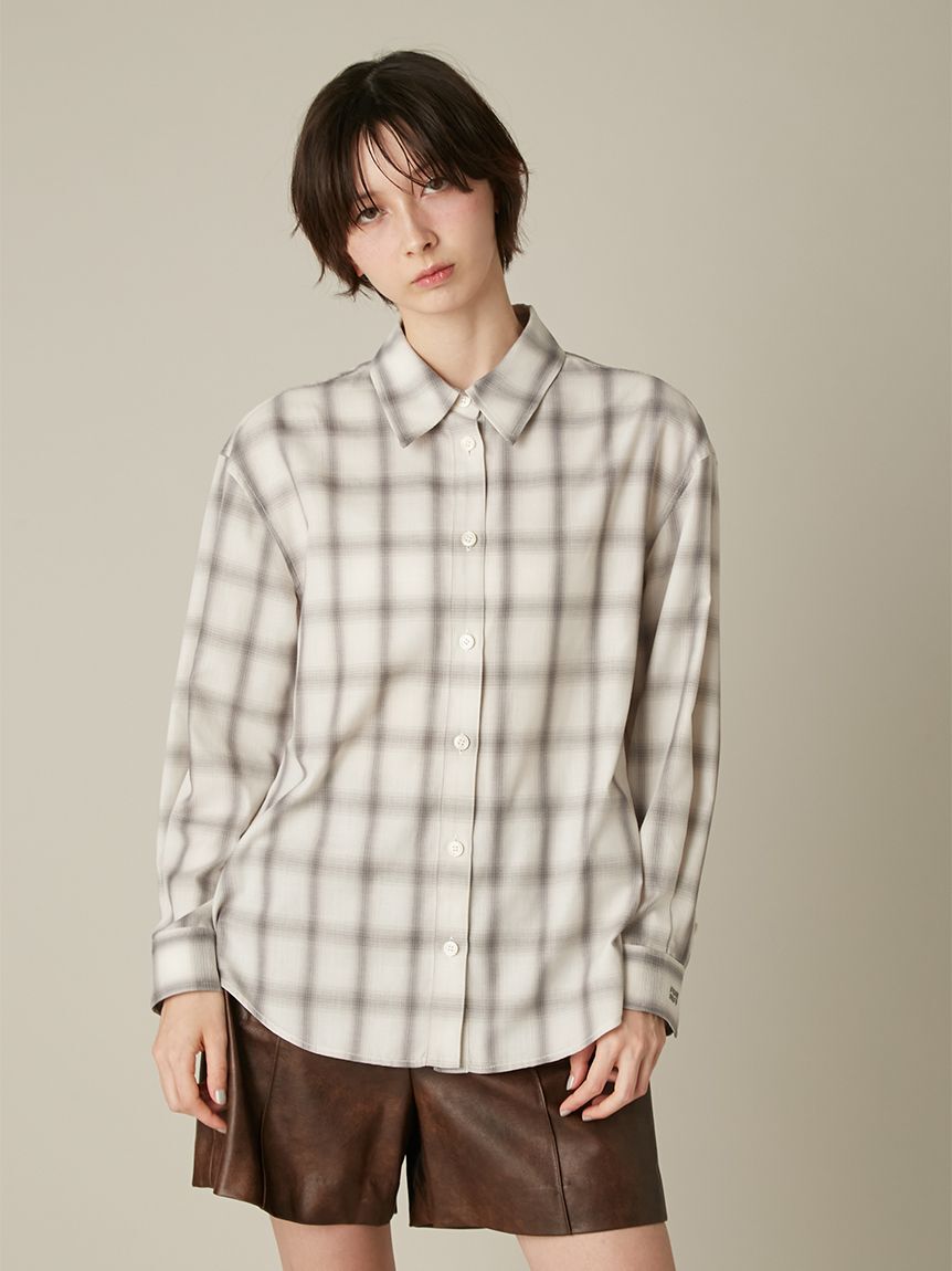 FURFUR「ニットビスチェレイヤードシャツ」|シャツ・ブラウス|