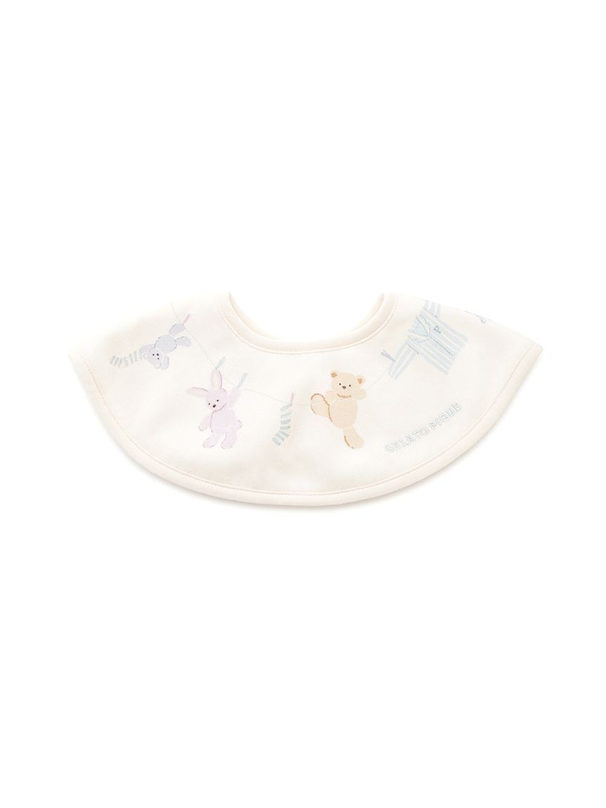 GELATO PIQUE KIDS & BABY「【ラッピング済み】【BABY】ウォッシングアニマル柄スタイ&総柄ブランケットSET」|その他ベビー用品|