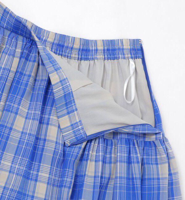 MACKINTOSH PHILOSOPHY「タータンチェックボリュームスカート」|スカート|