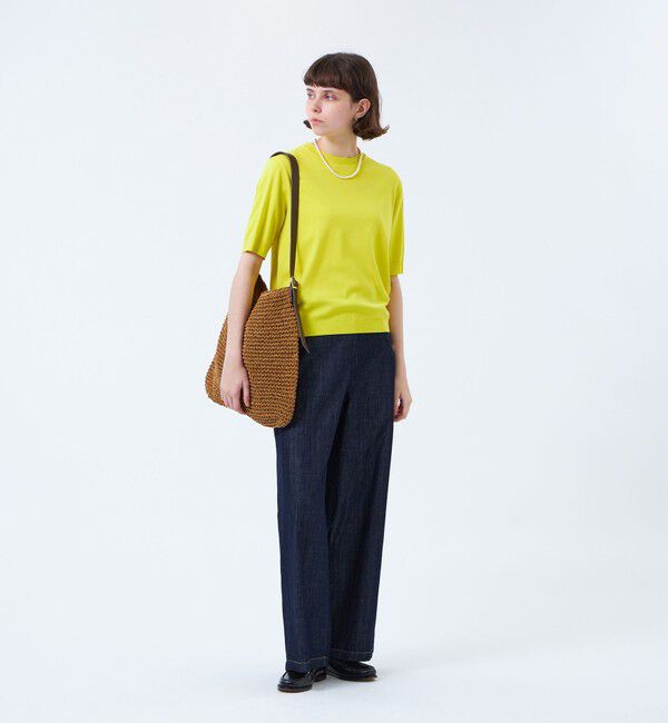 MACKINTOSH PHILOSOPHY「ハイゲージクルーネックニットT」|ニット・セーター|