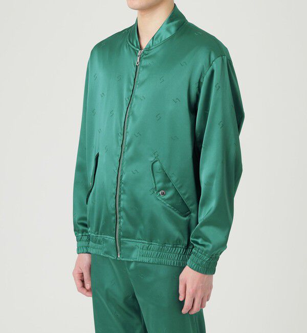  「スランテッドLジャガード MA-1」|ブルゾン・スタジャン|