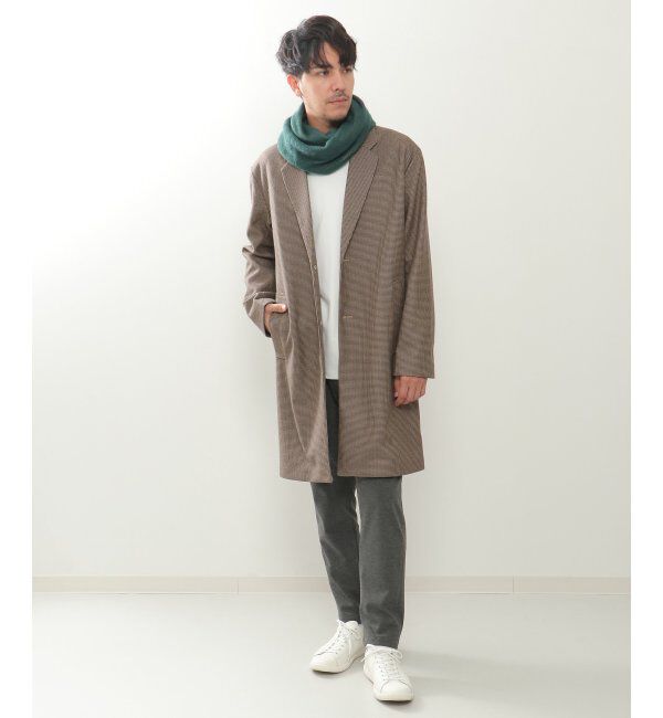 IKKA LOUNGE「【消臭】EASYSTRETCHチェスターコート」|トレンチコート|