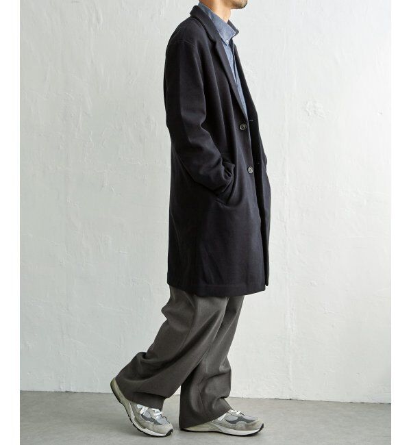 IKKA LOUNGE「【消臭】EASYSTRETCHチェスターコート」|トレンチコート|