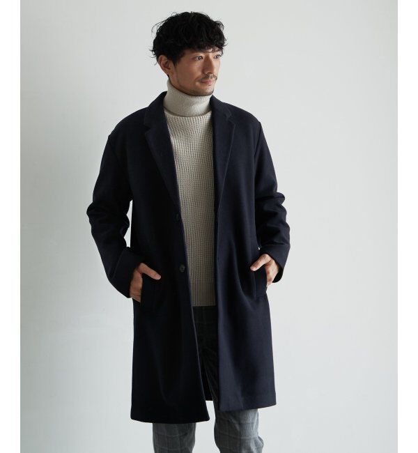 IKKA LOUNGE「【消臭】EASYSTRETCHチェスターコート」|トレンチコート|