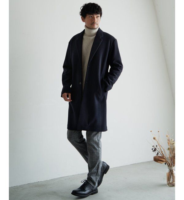 IKKA LOUNGE「【消臭】EASYSTRETCHチェスターコート」|トレンチコート|