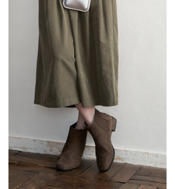 ikka「サイドゴアブーツ」|その他|ブラウン