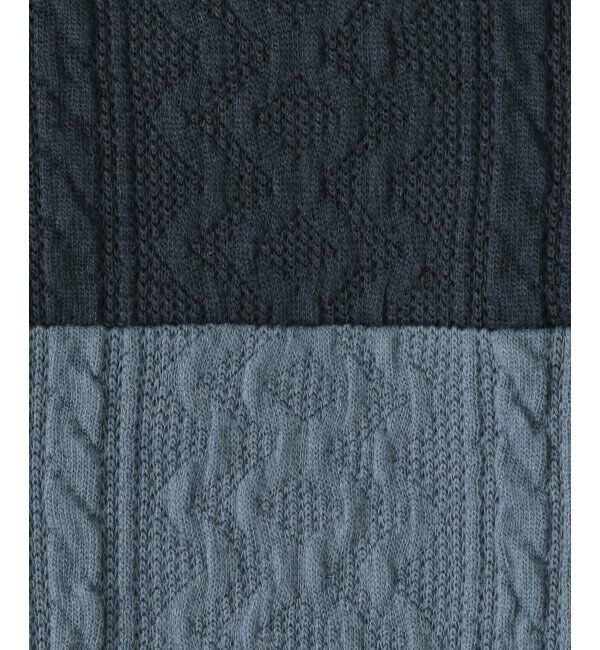 ikka kids「ケーブルニットソーブロックストレーナー（120~160cm）」|Tシャツ・カットソー|