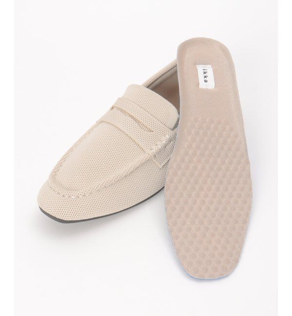 ikka「洗えるニットローファー」|その他|