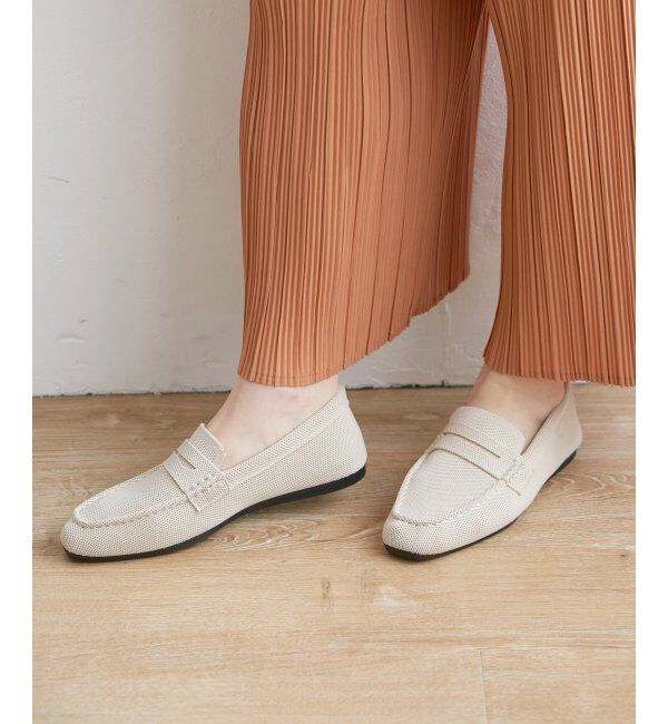 ikka「洗えるニットローファー」|その他|