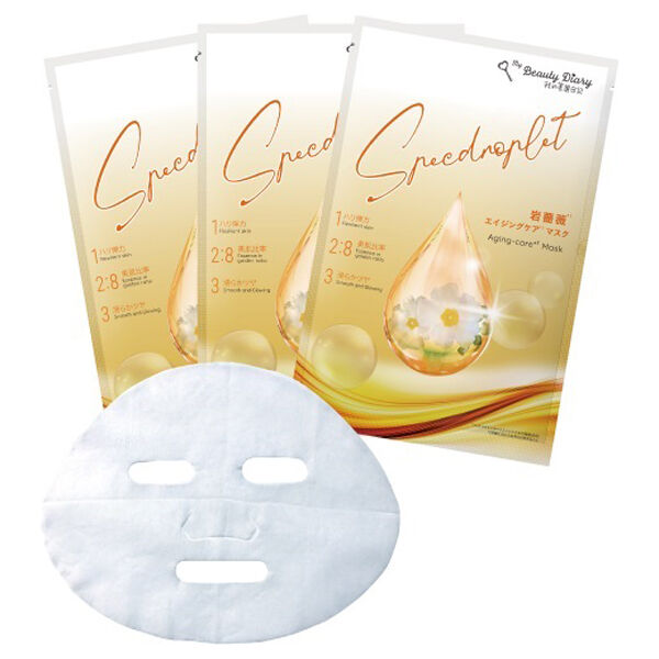  「我的美麗日記（私のきれい日記） 岩薔薇エイジングケアマスク (23ml&times;3枚)」|フェイスマスク・パック|