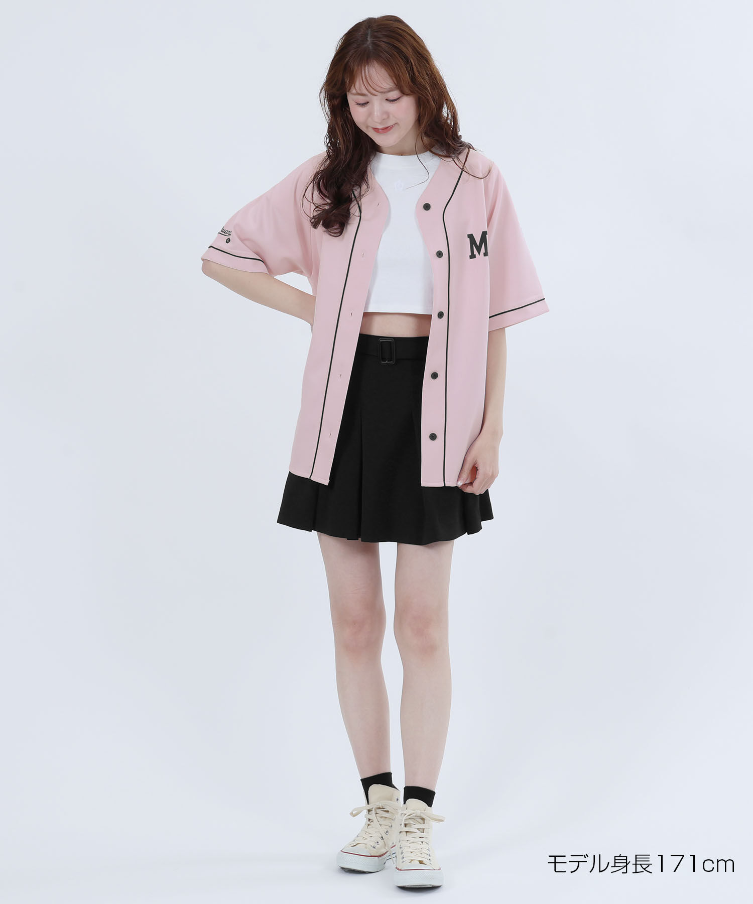 MARY QUANT「ベースボールデザイン シャツ」|Tシャツ・カットソー|