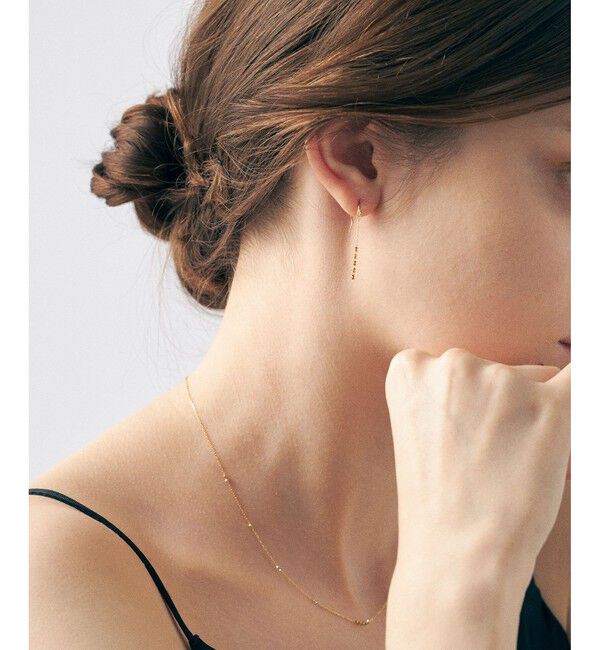 ete「K18YG e_Grain ピアス」|ピアス|