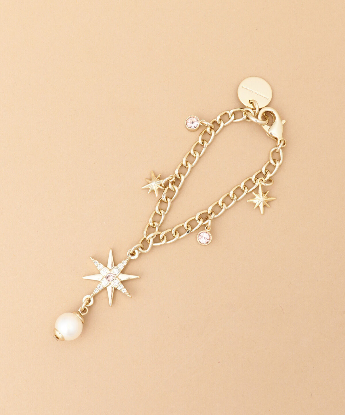 Samantha Thavasa「シャイニーバッグチャーム」|チャーム・キーホルダー|ピンク