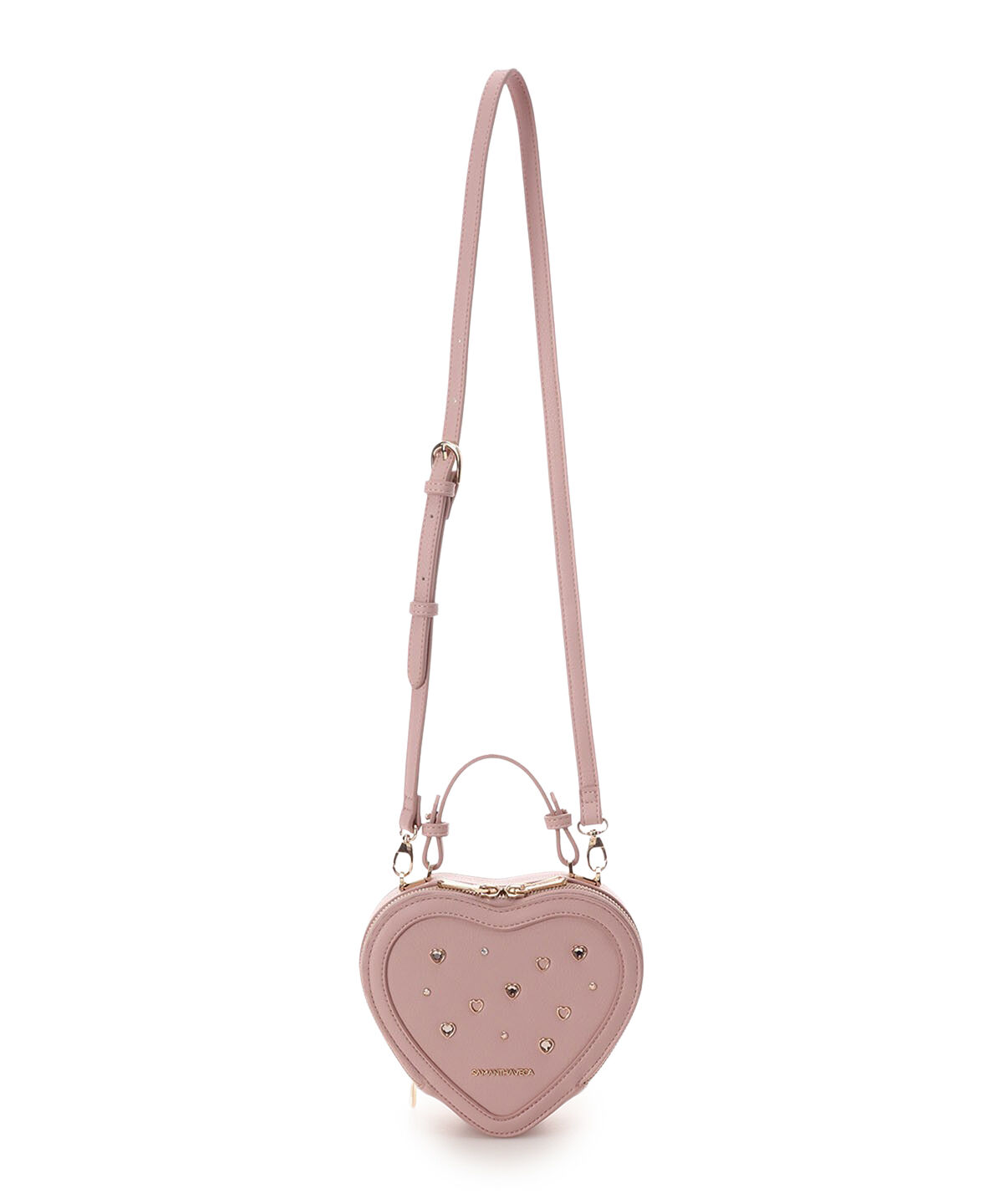 Samantha Vega「ビジューハート型ショルダーバッグ」|ショルダー・メッセンジャー|
