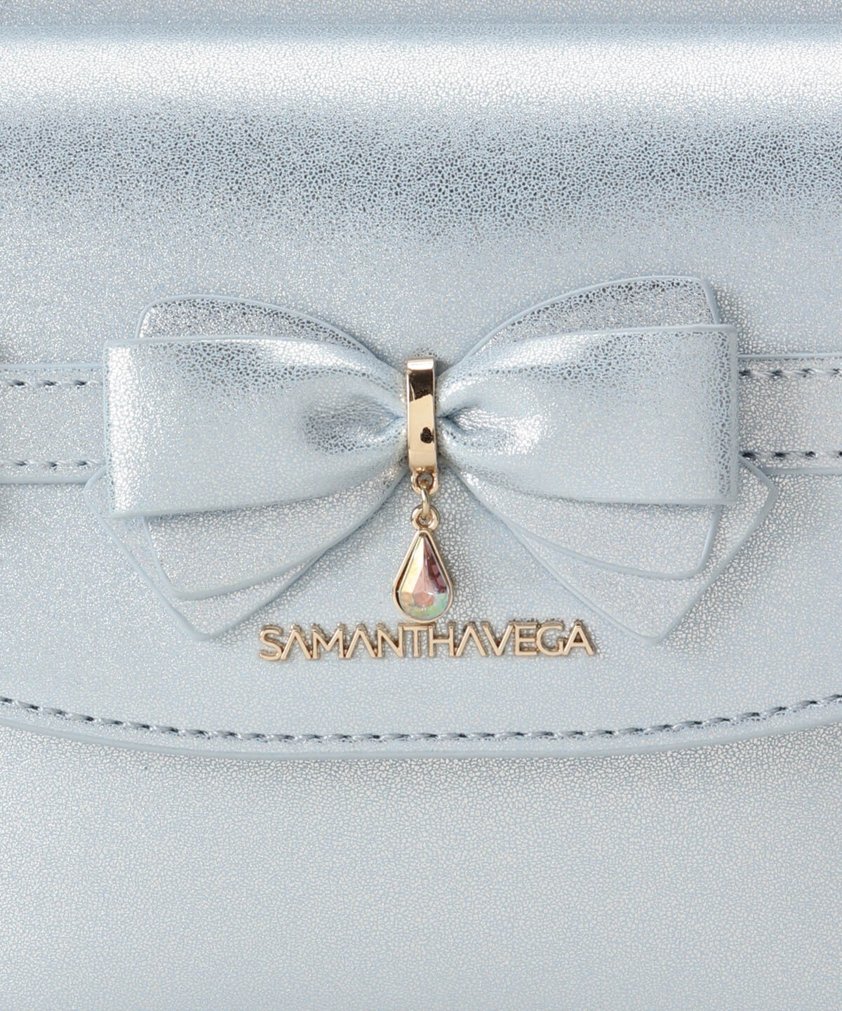 Samantha Vega「アクセントリボンラメリュック」|リュック|