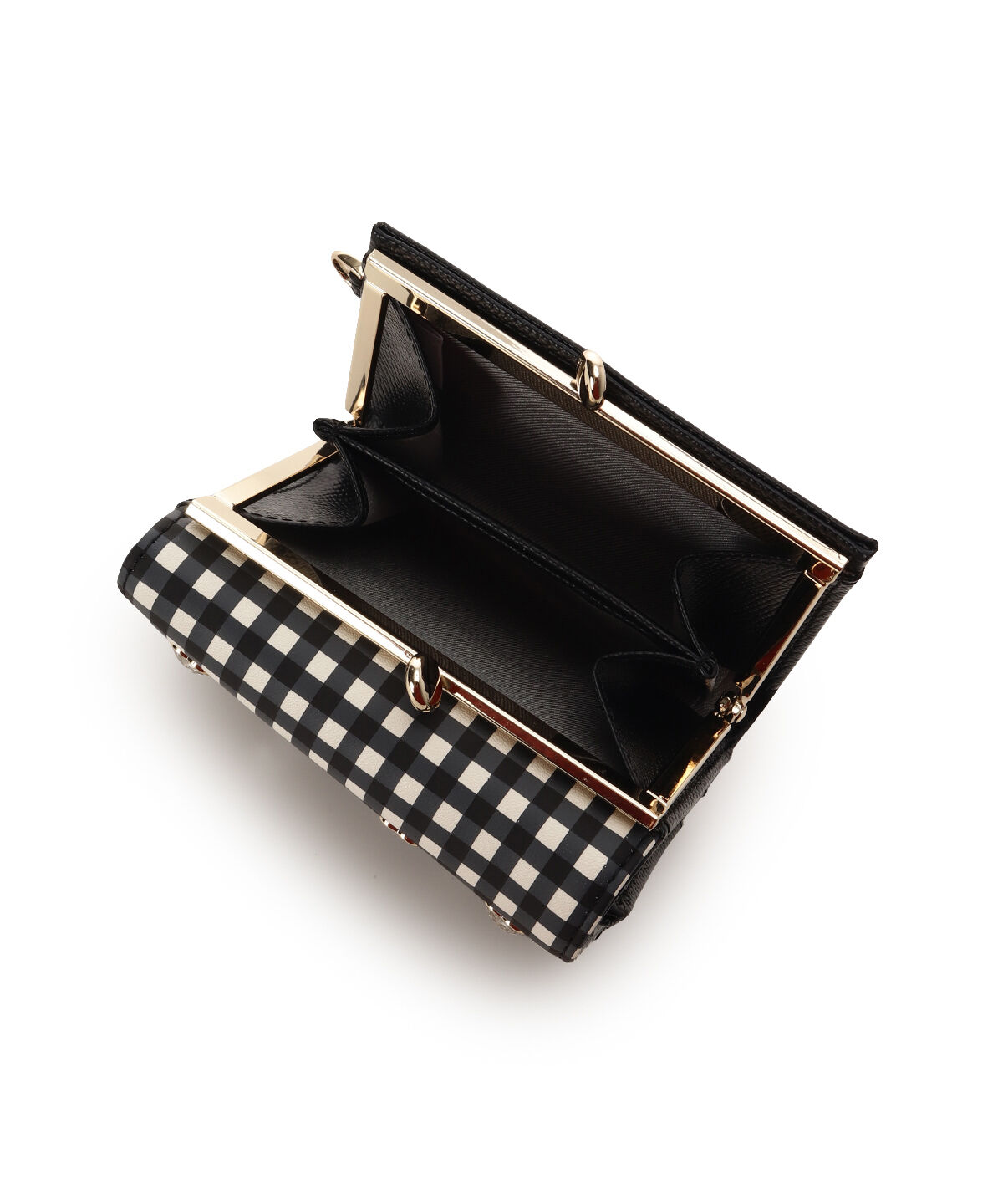 Samantha Vega「ストロベリーギンガム折財布」|財布|