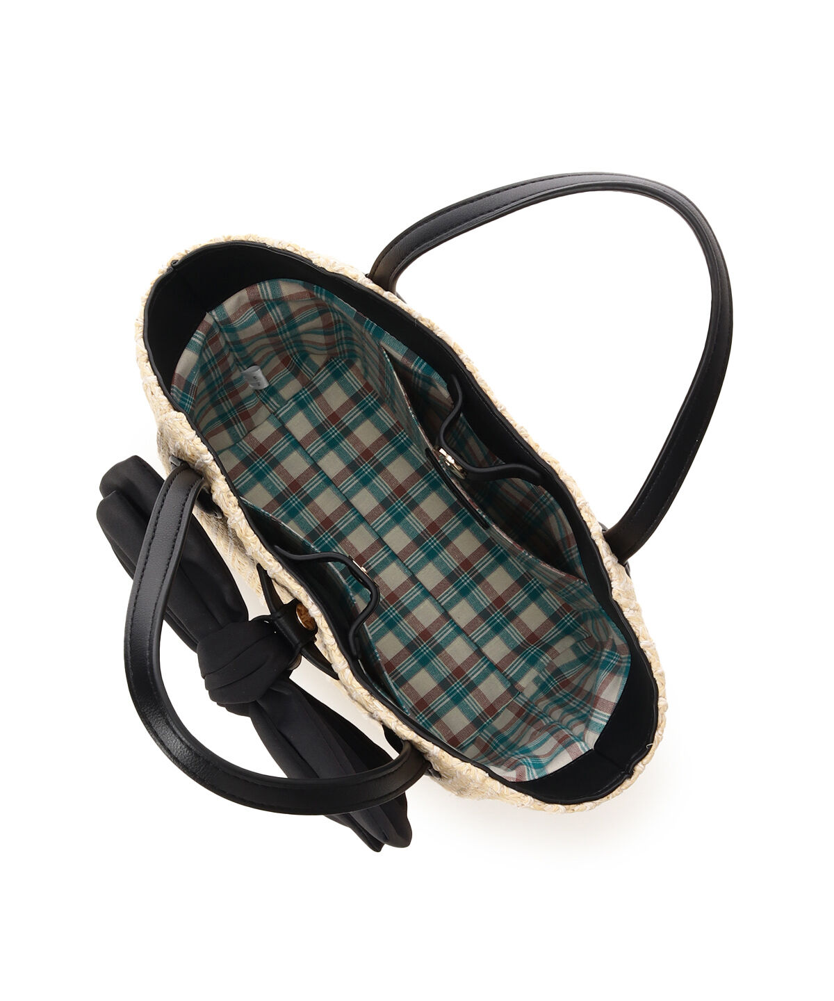 Samantha Thavasa Petit Choice「ビッグリボンかごバッグ」|トートバッグ|