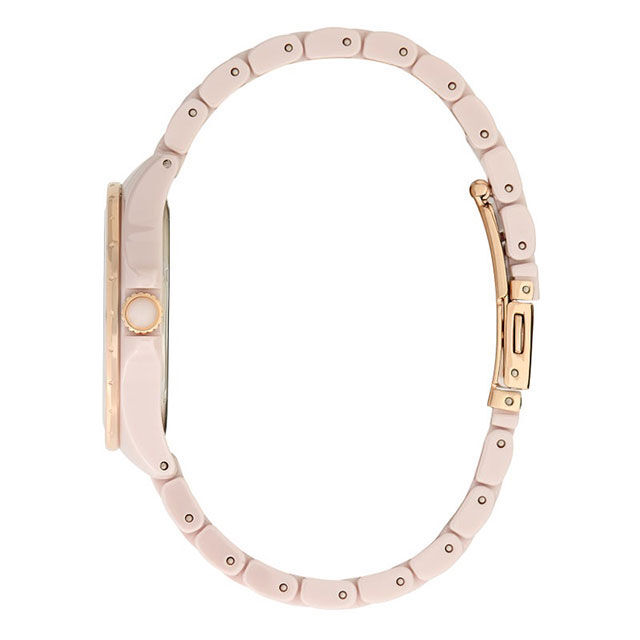 OLIVIA BURTON 「〈OLIVIA BURTON(ｵﾘﾋﾞｱﾊﾞｰﾄﾝ)〉ｽﾎﾟｰﾂ ﾘｭｸｽ 36mm ｾﾗﾐｯｸ ﾌﾞﾗｯｼｭ ﾌﾞﾚｽﾚｯﾄ」|腕時計|