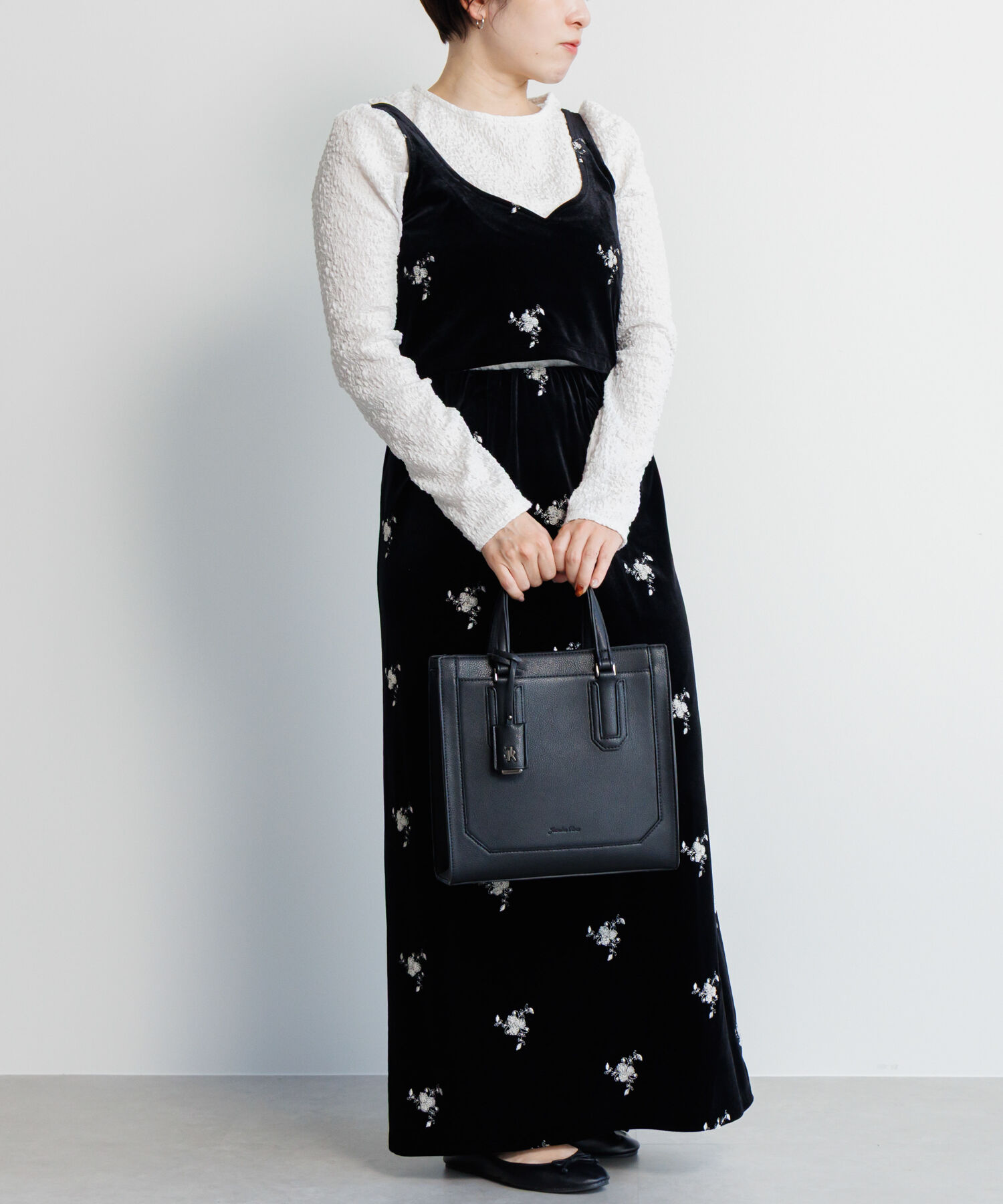 Jewelna Rose「Jewelna Rose アリゼ シンクブラック 65651」|トートバッグ|