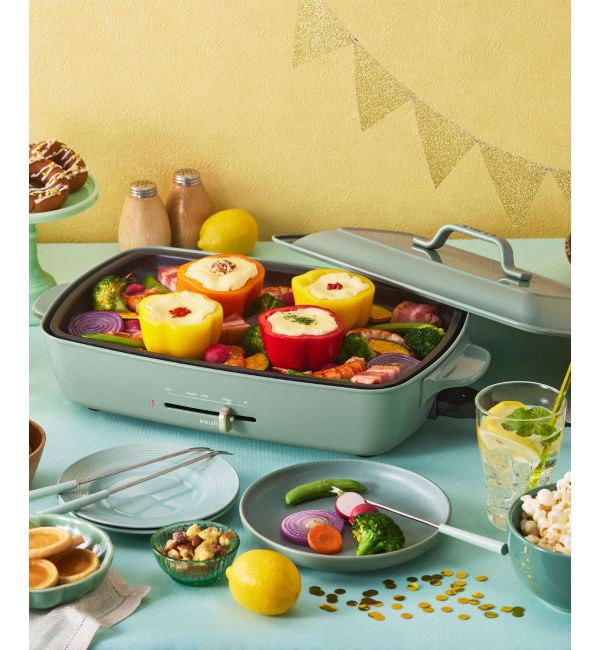 BRUNO「ホットプレート グランデサイズ」|電化製品|