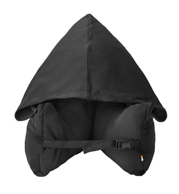 MILESTO「MILESTO UTILITY 洗えるフード付 4WAYネックピロー」|トラベルグッズ|ブラック