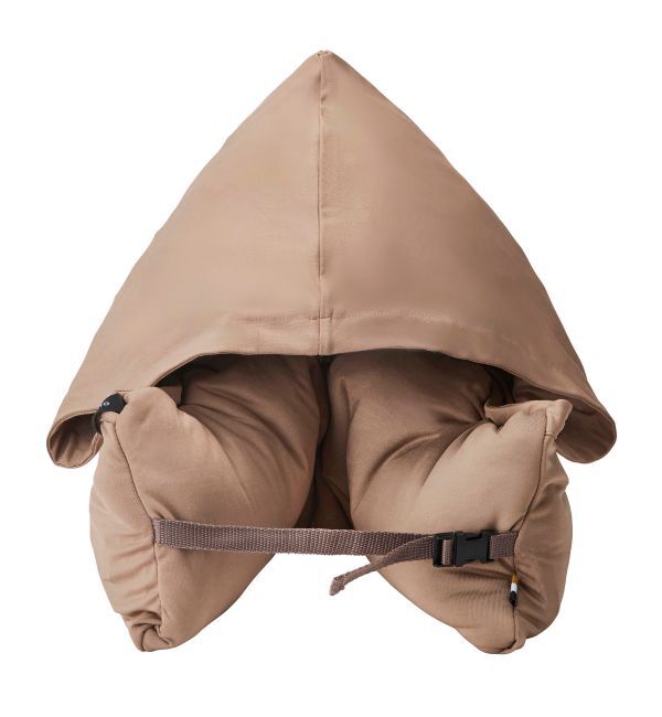 MILESTO「MILESTO UTILITY 洗えるフード付 4WAYネックピロー」|トラベルグッズ|グレージュ