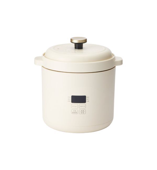 BRUNO「コンパクトマルチ炊飯器」|食器・キッチングッズ|アイボリー