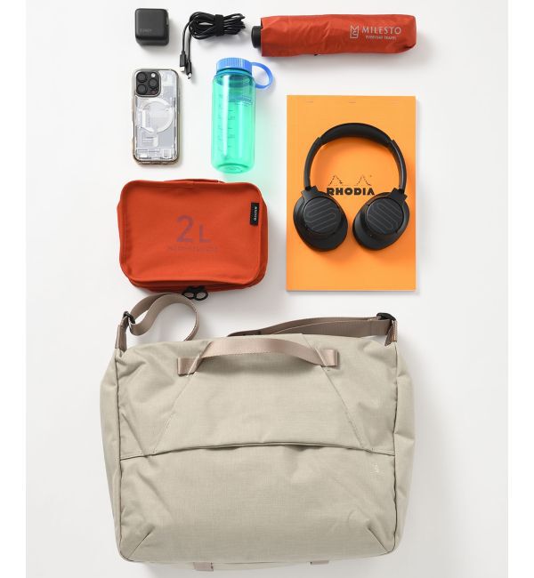 MILESTO「STLAKT ハンドルショルダーバッグ L」|ショルダー・メッセンジャー|