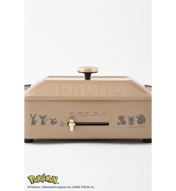 BRUNO「イーブイフレンズ コンパクトホットプレート」|電化製品|