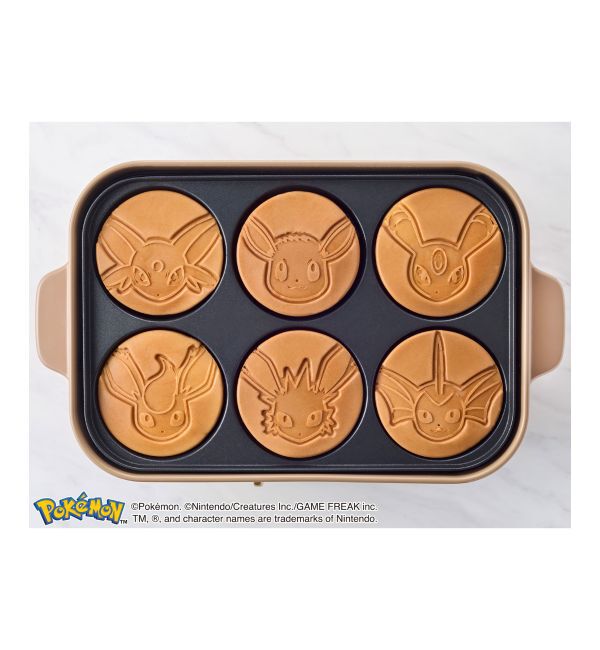 BRUNO「イーブイフレンズ コンパクトホットプレート」|電化製品|