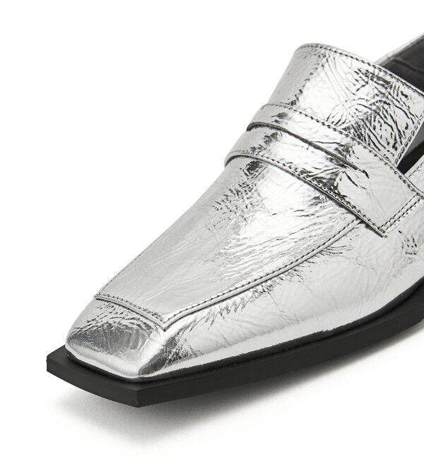 ODETTE E ODILE「＜SY＞スクエアソフトローファー フラット20●&uarr;」|ローファー|