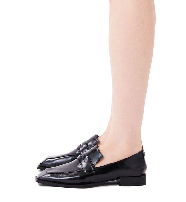 ODETTE E ODILE「＜SY＞スクエアソフトローファー フラット20●&uarr;」|ローファー|