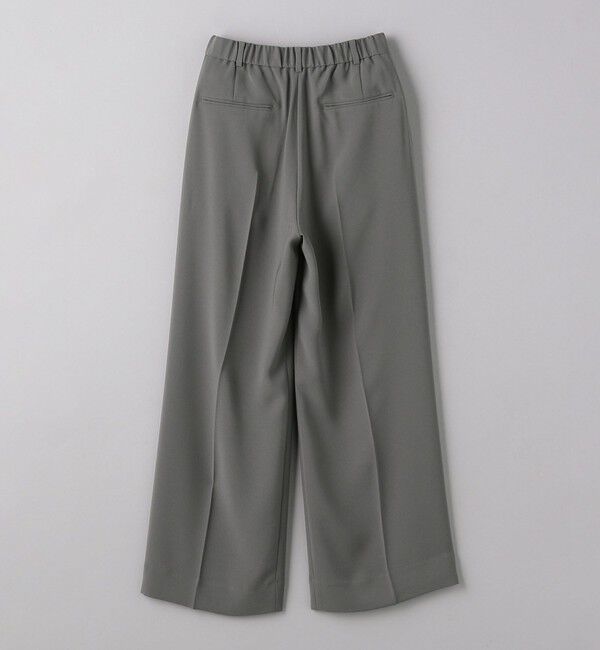 UNITED ARROWS「ポリエステル 2タック ワイドパンツ」|スラックス|